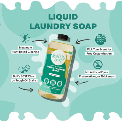 Oatmeal + Honey Liquid Laundry Soap