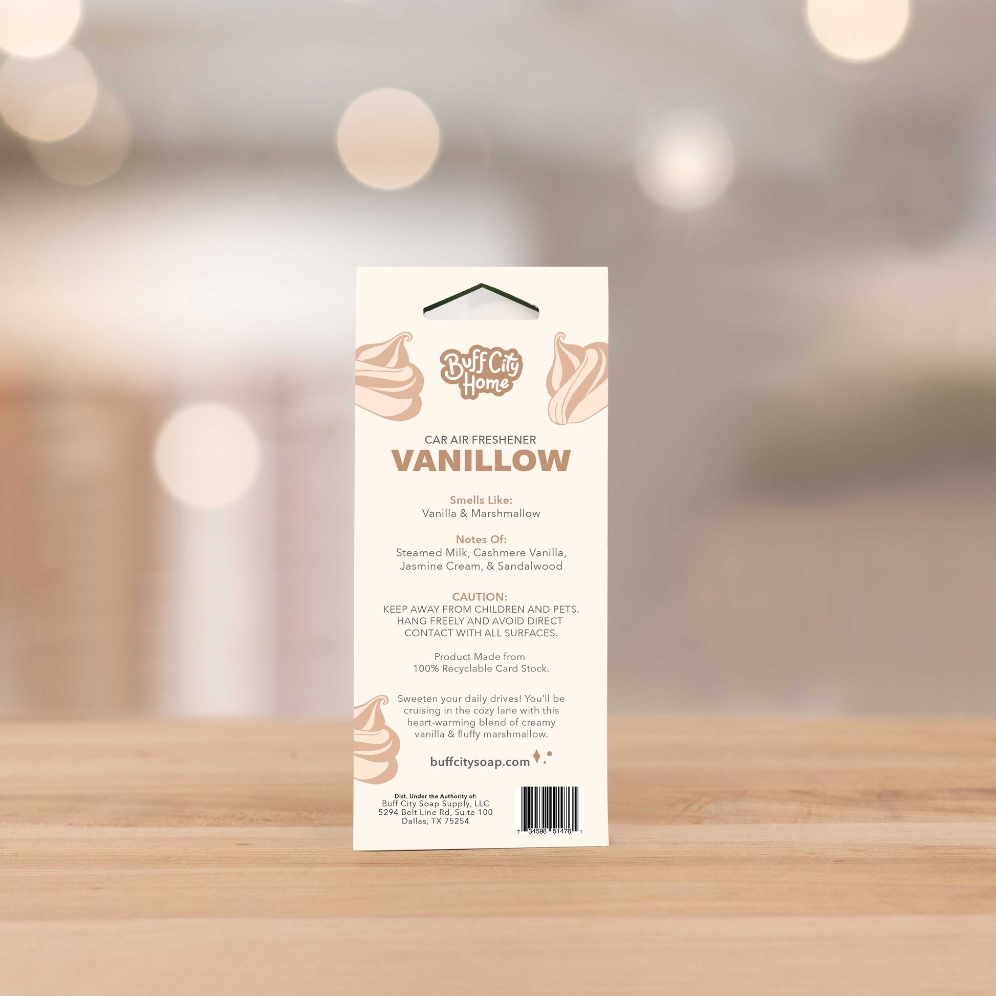 Vanillow Car Air Freshener